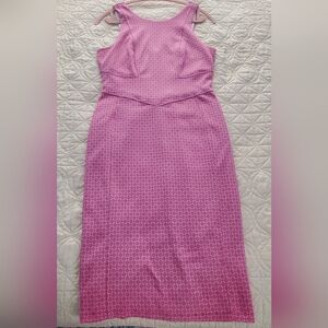I Love Ronson,  pre-owned, worn Once Pink & cream dress